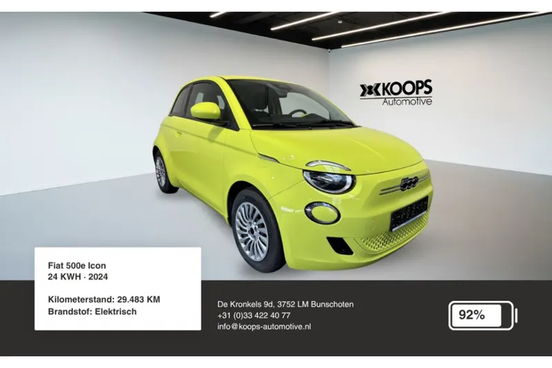 Fiat 500e (2024)