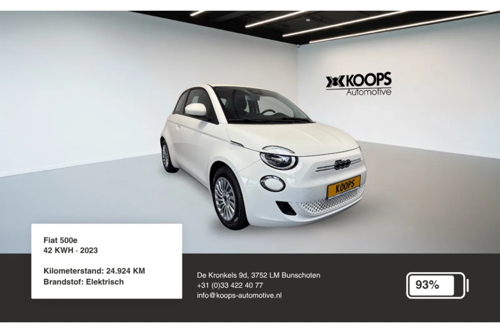 Fiat 500e (2023) — foto 1