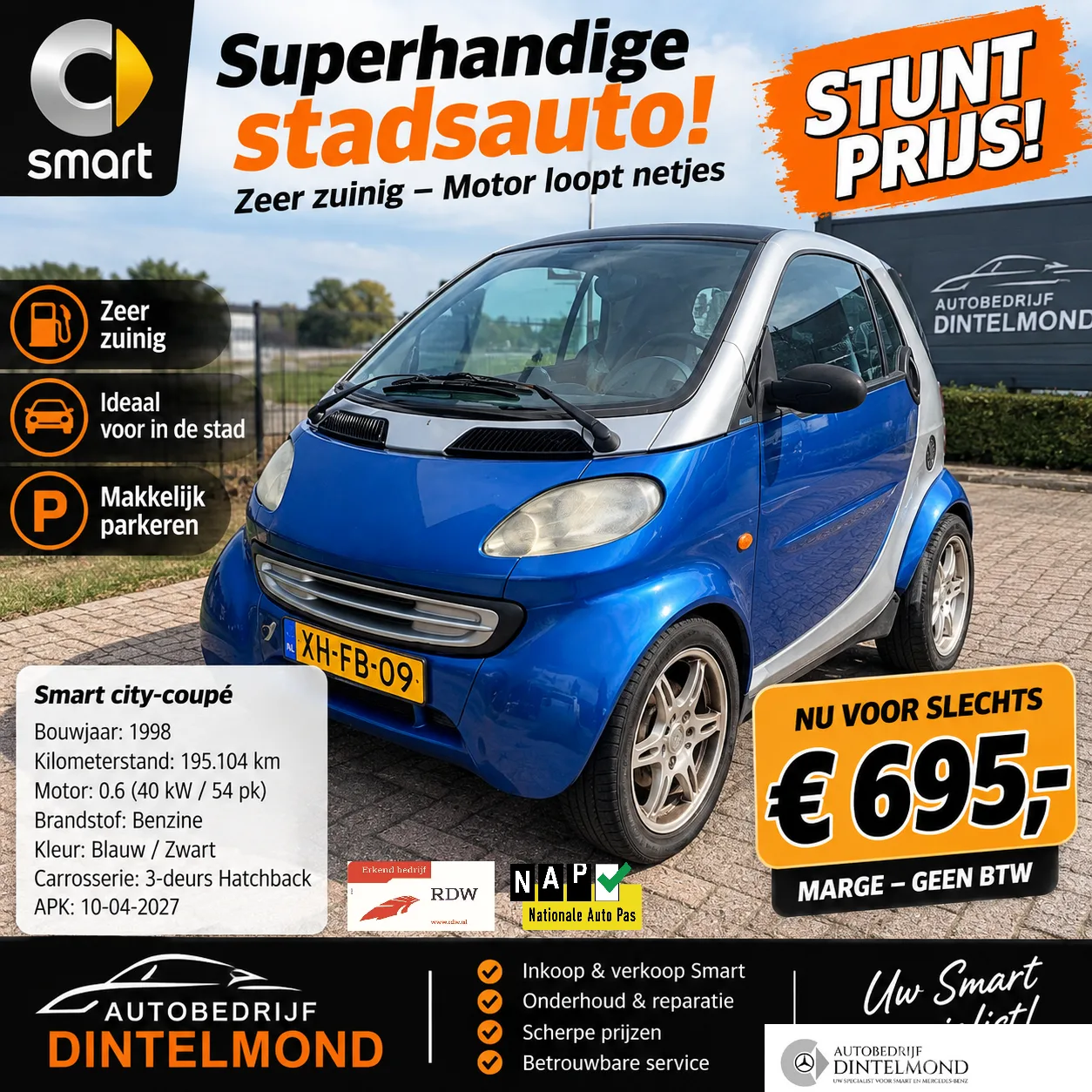 Smart City-Coupé (1998) — foto 1
