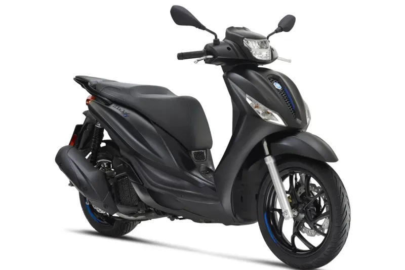 Piaggio MEDLEY 200CC SPORT EURO5+ Matzwart (2026)