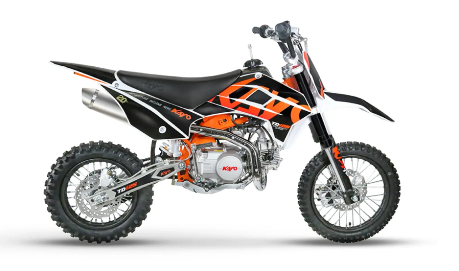 Kayo TD125 kopen? Bestel eenvoudig online bij Powersportcenter.nl (2025) — foto 1