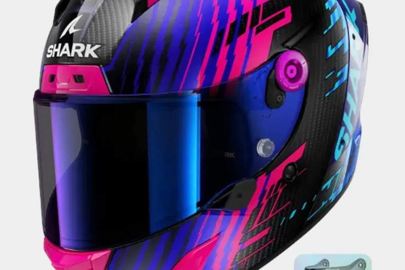Shark Shark AERON EDGY Carbon Blue Chrome (2026)