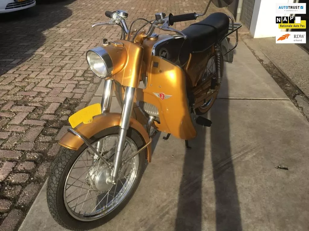 Zündapp Bromfiets GTS 50 goudhaantje (1973) — foto 1