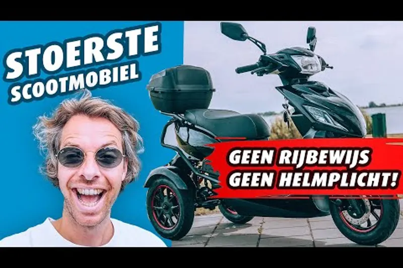 Foto van Iva T3 2.0 Elektrische scootmobiel driewieler