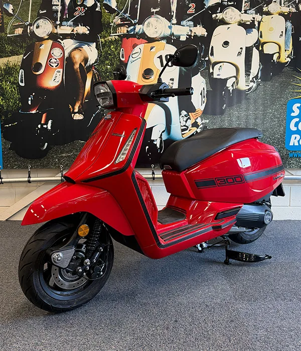 Lambretta X Series X300 SR RED Euro 5 300 Motorscooter (0) — foto 1