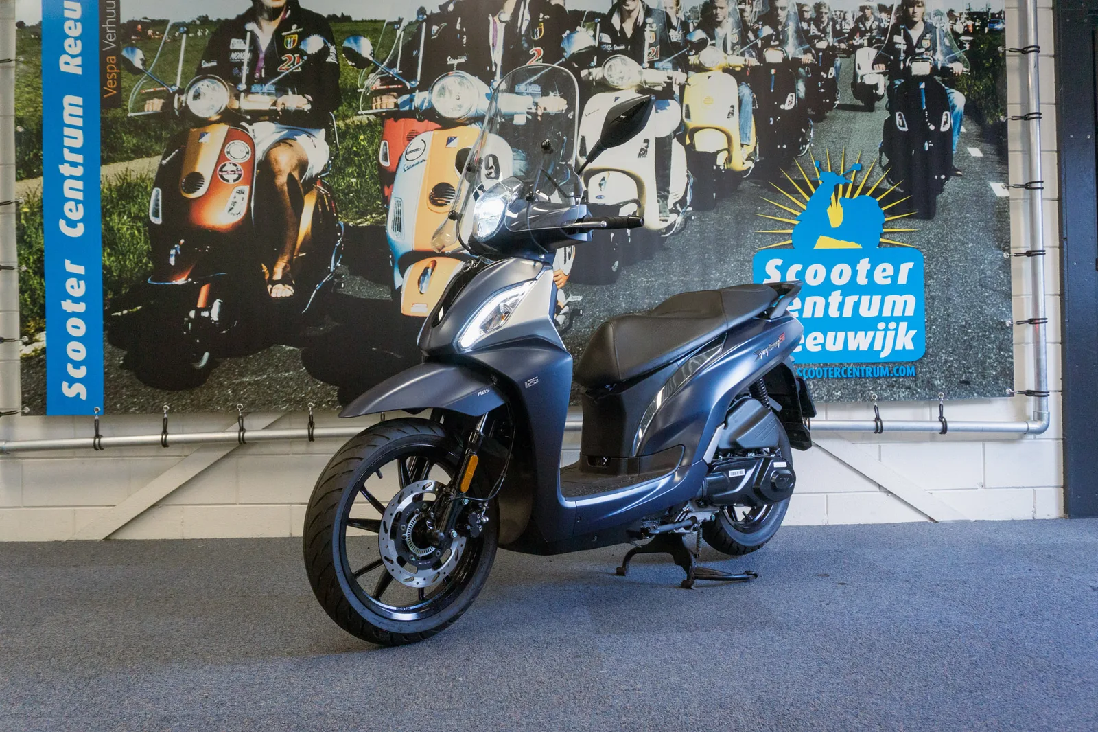 SYM Symphony ST 125cc LC/ABS Blauw 125cc Motorscooter (2025) — foto 1