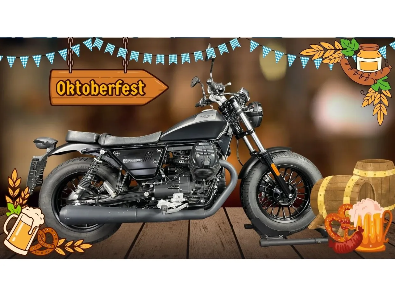 Moto Guzzi V9 Bobber (2022) — foto 1