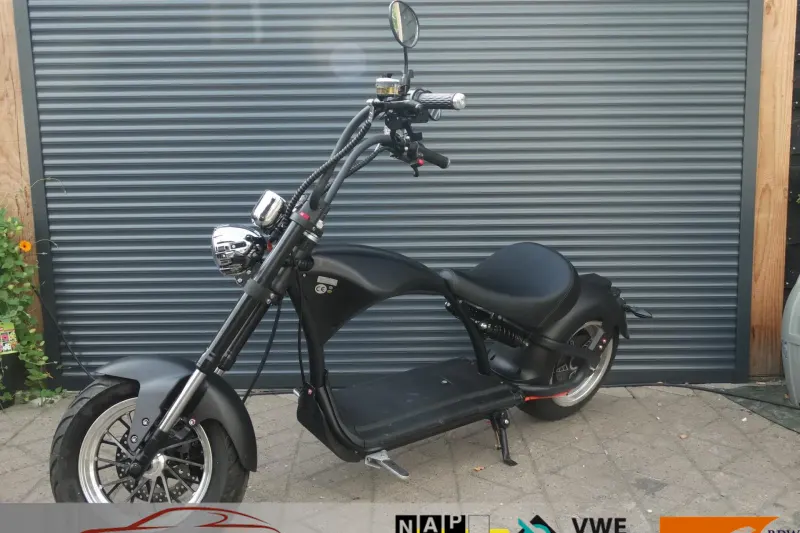 MAN gosteen Snorscooter E-chopper rijbereik (2022)