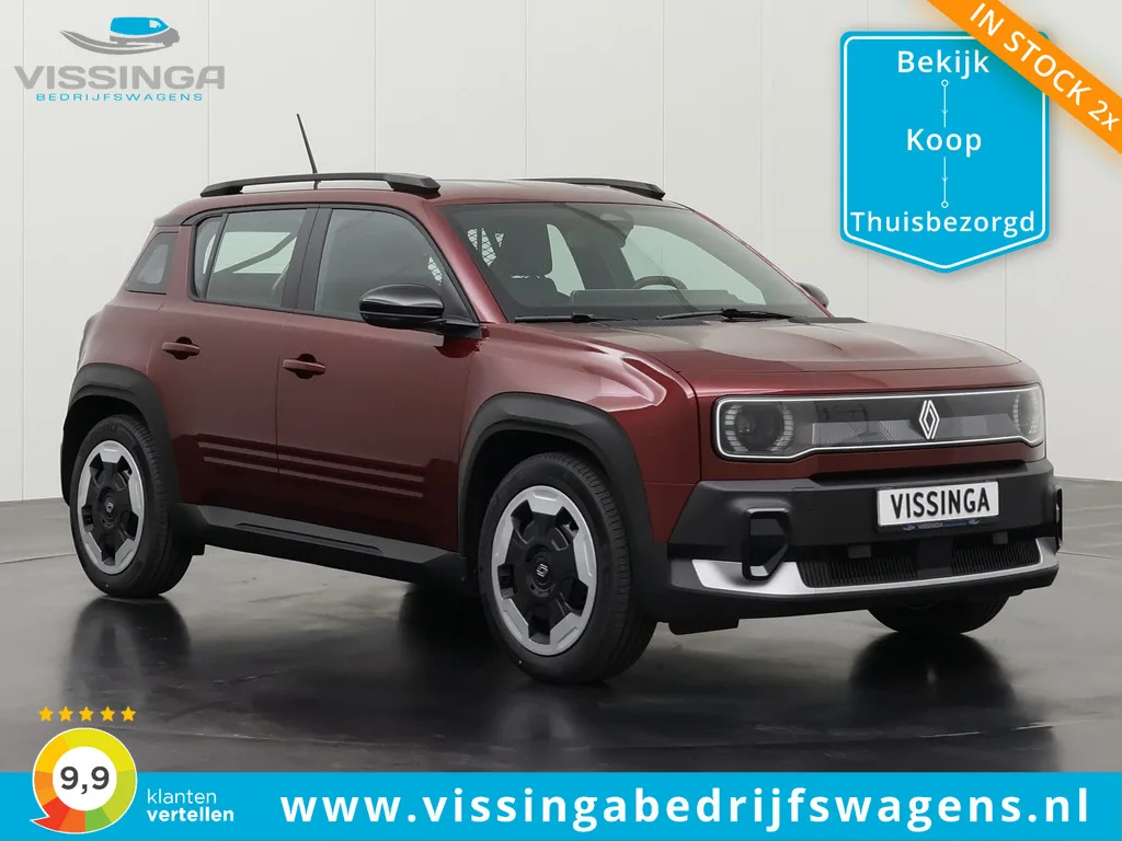 Renault 4 E-Tech Evolution Comfort Range Van Rood (2026) — foto 1